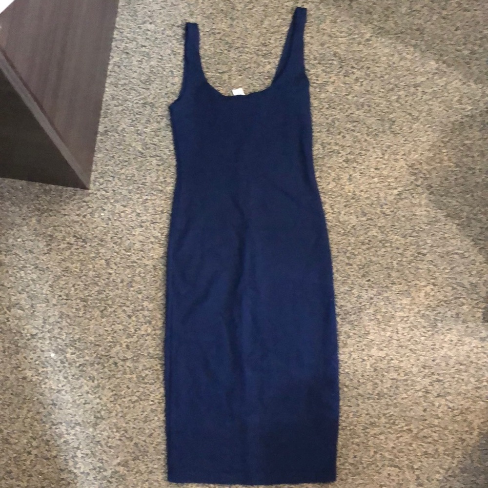 NWOT Navy Mini Bodyon Dress